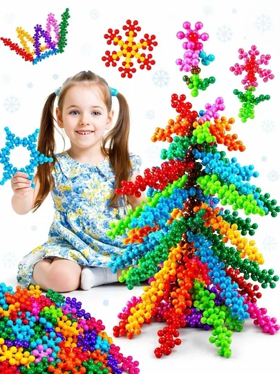 Конструктор Malekula, развивающие игрушки для детей, строительные блоки, lego, конструктор