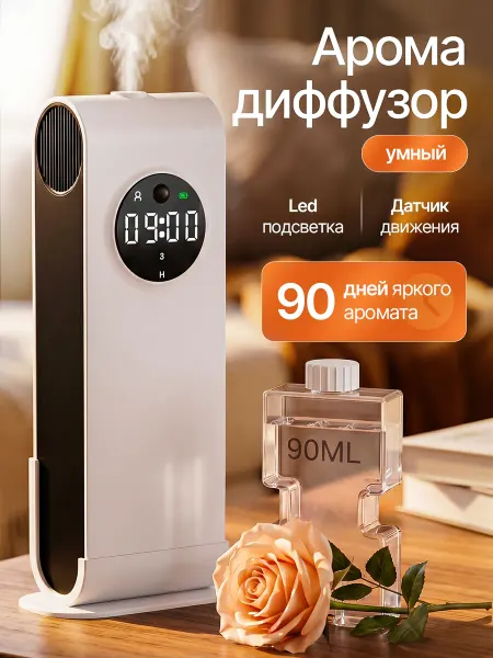 Leni Life Texno Умный электронный аромадиффузор для дома с датчиком движения