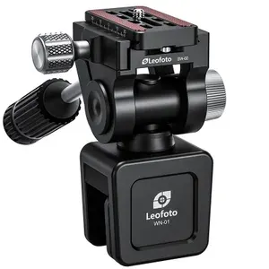 Зажим со штативной головой Leofoto WN-01+SW-02 на стекло автомобиля
