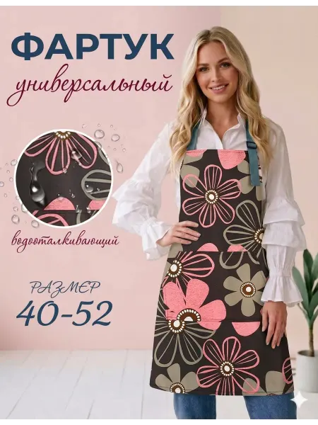 Let's shine Фартук кухонный универсальный