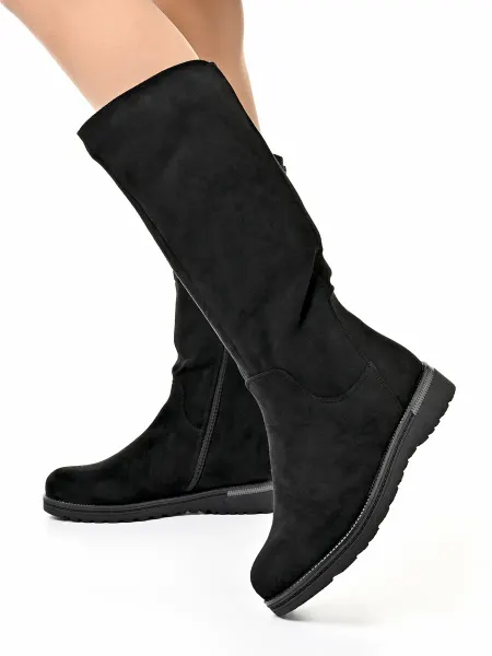 Letsgo Shoes Сапоги зимние замшевые
