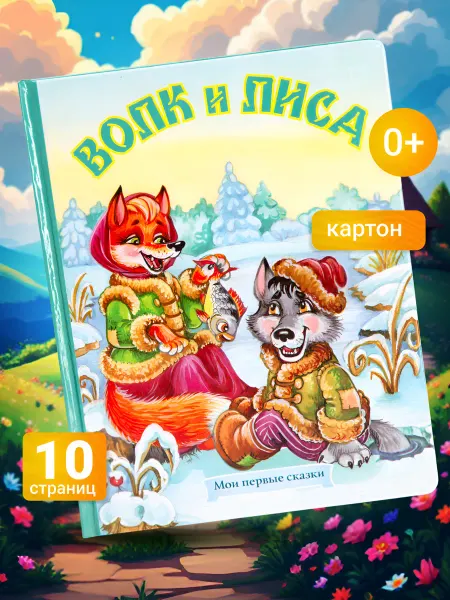 LEVIK Сказки для малышей Волк и лиса
