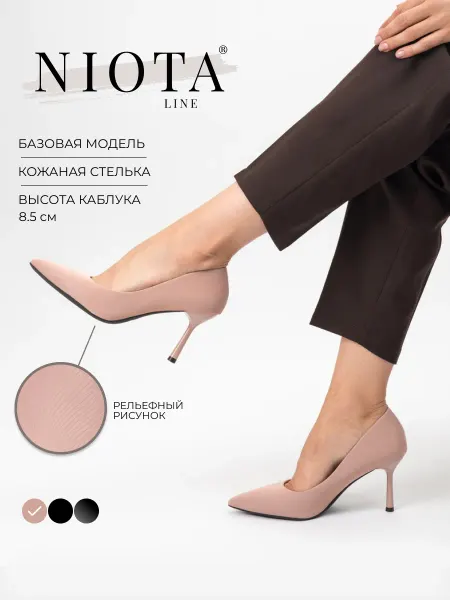 Niota Line Туфли лодочки на каблуке