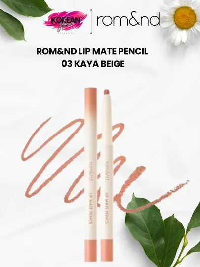 Матовая помада-карандаш для губ rom&nd Lip Mate Pencil
