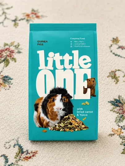 Корм для морских свинок с сушёной морковью и юккой Little One
