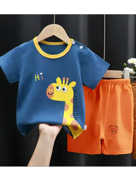 Little_Ari_Shop Костюм детский шорты с футболкой в садик