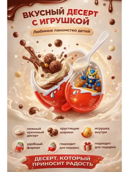 LI Liza Сладкий десерт с сюрпризом в подарок