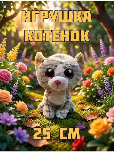 LMDY Мягкая игрушка кот