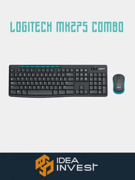 Logitech MK275 — беспроводной комплект клавиатуры и мыши