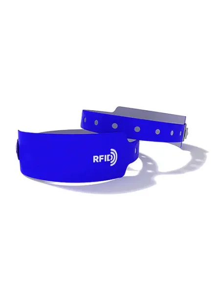 LogoPrint Контрольные виниловые браслеты RFID 10 штук