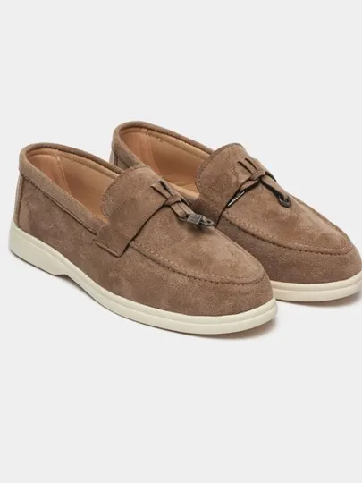 Мокасины женские, 37-40 размер, стиль loro piana