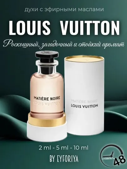 Духи для мужчин и женщин с эфирными маслами Louis Vuiton в пробниках