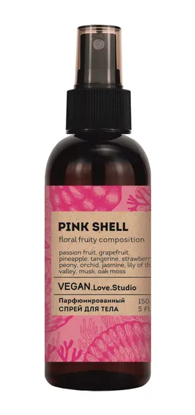 VEGAN.Love.Studio Спрей для тела парфюмированный Pink Shell 150 мл