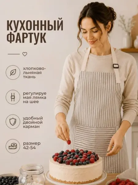 ИП Нейман Фартук кухонный рабочий универсальный