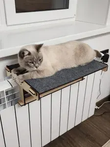 Гамак для кошки на батарею с когтеточкой
