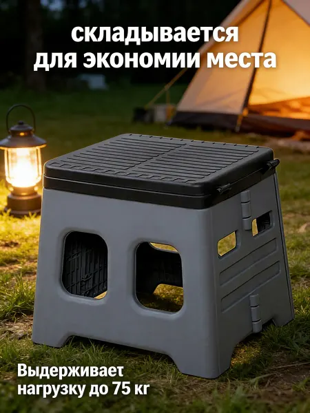 Портативный складной легкий стульчак для унитаза