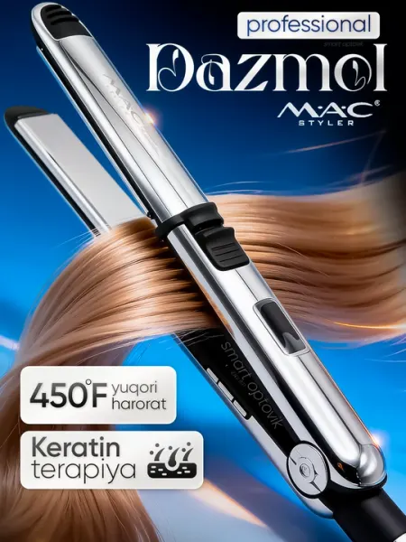 Выпрямитель для волос MAC Styler Professional, утюжок для волос, кератиновое выпрямление