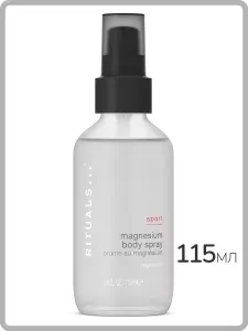 Rituals, Sport, Magnesium, Спрей для тела после тренировок, Магний, 115мл
