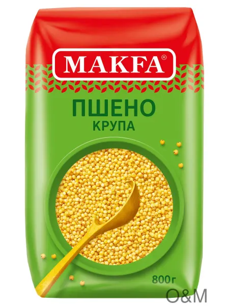 Крупа Makfa Пшено шлифованное, 2шт