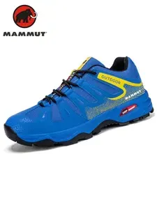 Кроссовки Mammut Мужские треккинговые ботинки для альпинизма, походов и работы. Большие размеры,Водонепроницаемые, дышащие, с защитой щиколотки. Прочность и комфорт.