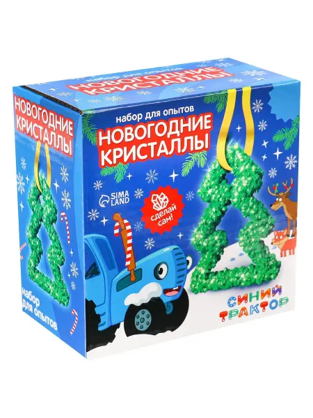Market_Игровые наборы Набор для опытов "Новогодние кристаллы"