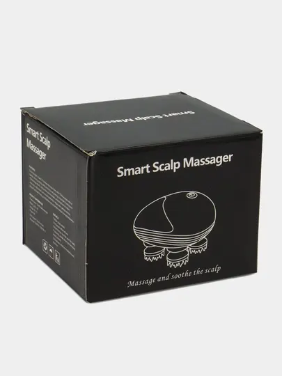 Массажер для головы мини электрическй scalp massager массаж кожи головы USB перезаряжаемый
