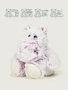 Бегемот мягкая игрушка, грелка игрушка, комфортер для новорожденных Medium