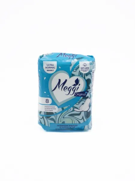 Прокладки женские гигиенические MEGGI Ultra Normal, 8 шт