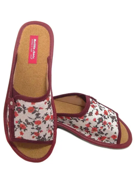 Melitta shoes Тапочки домашние мягкие на танкетке