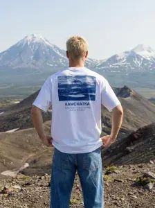 Футболка T-RONE menswear оверсайз, с принтом "КАМЧАТКА"