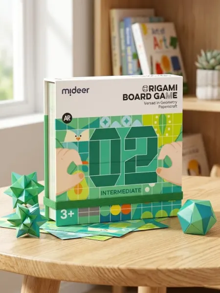 Настольная игра Mideer Origami, разнообразные геометрические фигуры