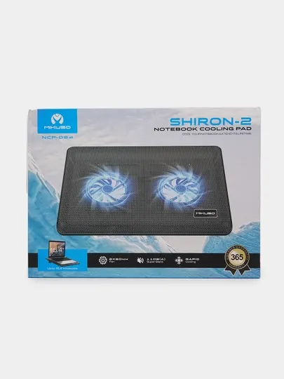 MIKUSO SHIRON-2 NCP-064 Ноутбук охладитель, кулер для ноутбука, USB