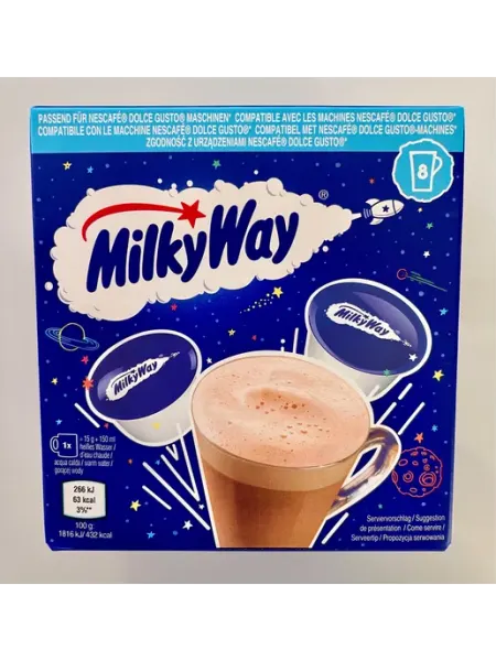 MilkyWay Горячий шоколад в капсулах Милки Вей 15 гр.*8 шт