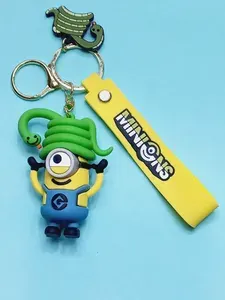 Брелок на рюкзак Minions Гадкий Я Миньон со змеей на голове БРБ-01229