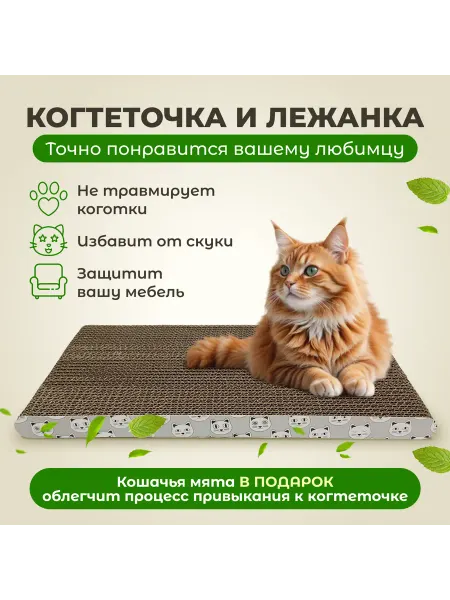 Miss Moore Когтеточка картонная для кошек