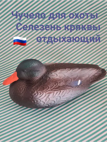 Мезонин Селезень отдыхающий чучело фигура