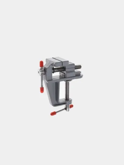 Мини тиски металлические, для мелких работ