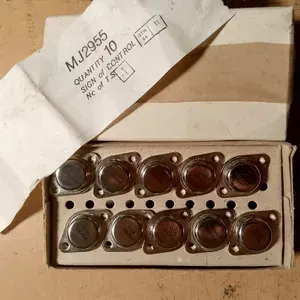 5шт КТ818ГМ никелированый, (MJ2955 пр-во Россия)