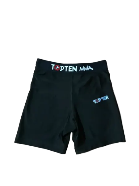 TOP TEN Шорты компрессионные MMA JR