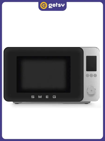 Smeg Микроволновая печь с грилем и конвекцией MOC02BLMEU, 27 л