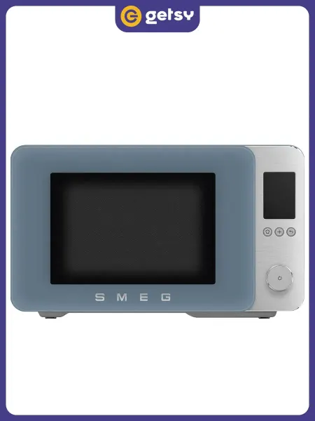Smeg Микроволновая печь MOC02SBMEU, 27 л, с грилем и конвекцией