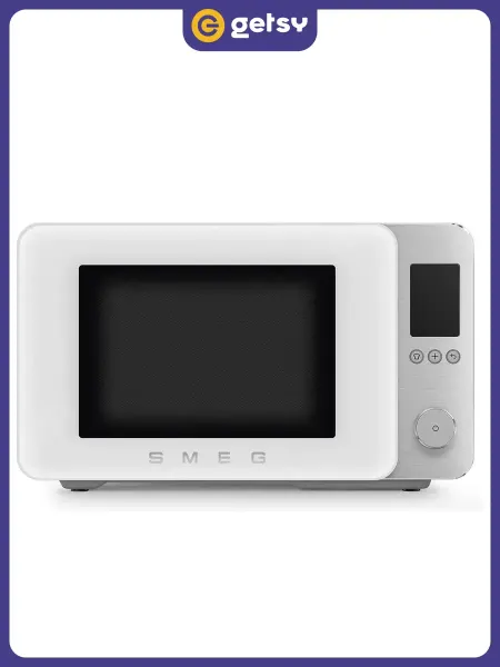 Smeg Микроволновая печь с грилем и конвекцией MOC02WHMEU, 27 л
