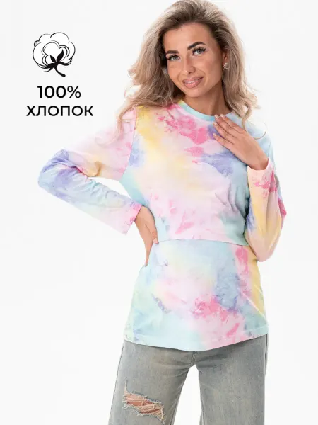 Sapfir Mommy Лонгслив для беременных и кормящих мам