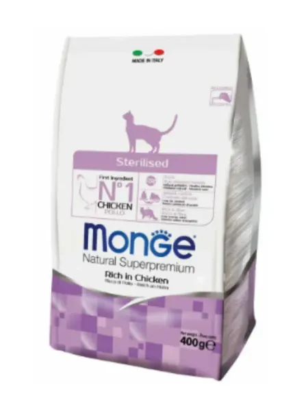 Monge sterilised со вкусом курицы 400 гр