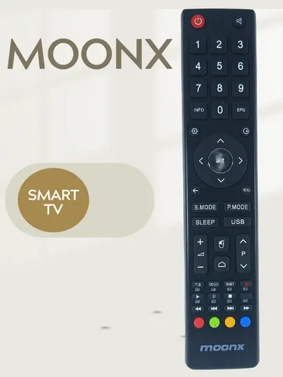 Пульт дистанционного управления для телевизоров MOONX Smart TV, Netflix и YouTube