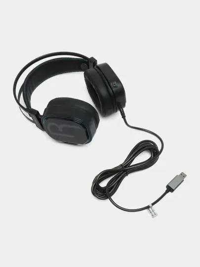 Игровая гарнитура V-10 Blue Moradi, подключается через Usb