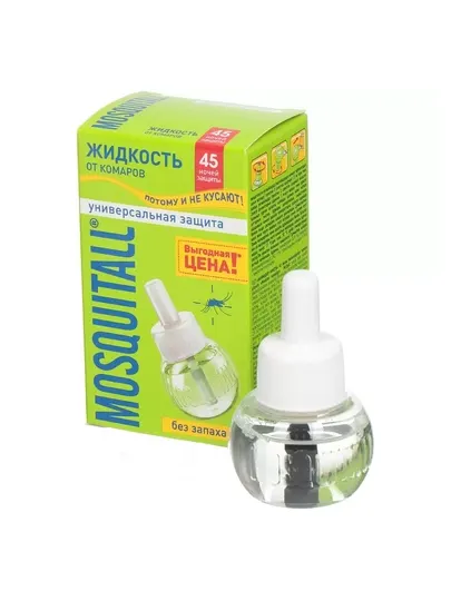 " Mosquitall" жидкость от комаров для фумигатора