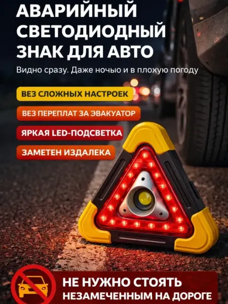 MOTHERLODE_X10 Аварийный знак для авто