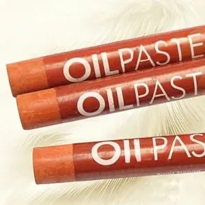 Пастель художественная масляная MUNGYO Oil Pastels Сиена жженая №525 (3шт)