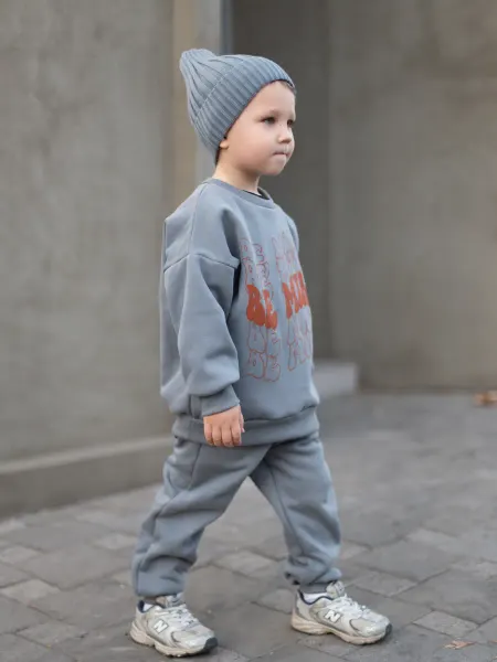 Muss wear Спортивный костюм детский утеплённый с начёсом